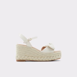 Sandales Aldo Macrama Wedge Sandal - Wedge Blanche | SJQFXA-493