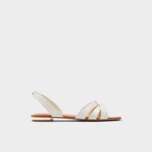 Sandales Aldo Marassi Brides Back Sandal Blanche | HVWKGR-453