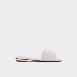 Sandales Aldo Moniq Claquette Sandal Blanche | ZPBSNF-376