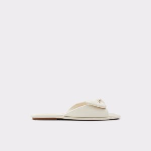 Sandales Aldo Peony Claquette Sandal Blanche | HZOSKC-179