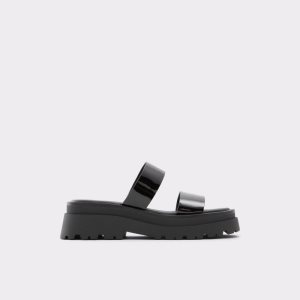 Sandales Aldo Phelix Claquette Sandal - Lug Sole Noir | EDJRNM-026