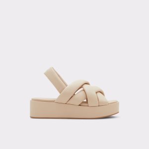 Sandales Aldo Phoebie Brides Back Sandal - Beige | KSWMVO-453