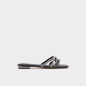 Sandales Aldo Rossie Claquette Sandal Noir | VFAOYT-016