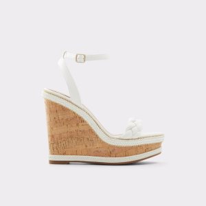 Sandales Aldo Saluth Wedge Sandal - Wedge Blanche | QTOMCI-081