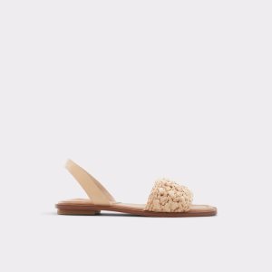 Sandales Aldo Solena Brides Back Plates Sandal Beige | BPVANG-913