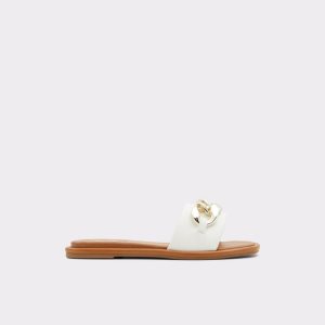 Sandales Aldo Sydling Claquette Sandal Blanche | RABQCY-829