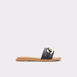 Sandales Aldo Sydling Claquette Sandal Noir | CMKWBX-548