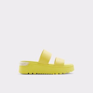 Sandales Aldo Zendey Claquette Sandal - Flatform Vert | ZYPGQU-067