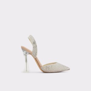 Talon Bloc Aldo Solanti Brides Back High Beige | LJVSXA-549