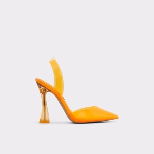 Talon Bloc Aldo Solanti Brides Back High Orange Clair | NXHJLS-519