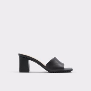 Talon Bloc Aldo Velalith High Sandal - Noir | UCZWXI-607