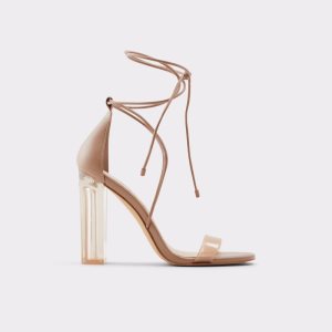 Talons Aldo Onardonia Lanières Talons Sandal Beige | XJNOUE-347