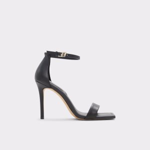 Talons Aldo Renza Brides Talons Sandal - Stiletto Noir | JIZFNS-621