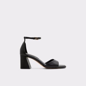 Talons Aldo Safdie Brides Talons Sandal Noir | HIVUFN-026