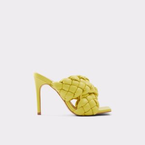 Talons Aldo Tressu High Sandal - Stiletto Vert Clair | IBFQTJ-457