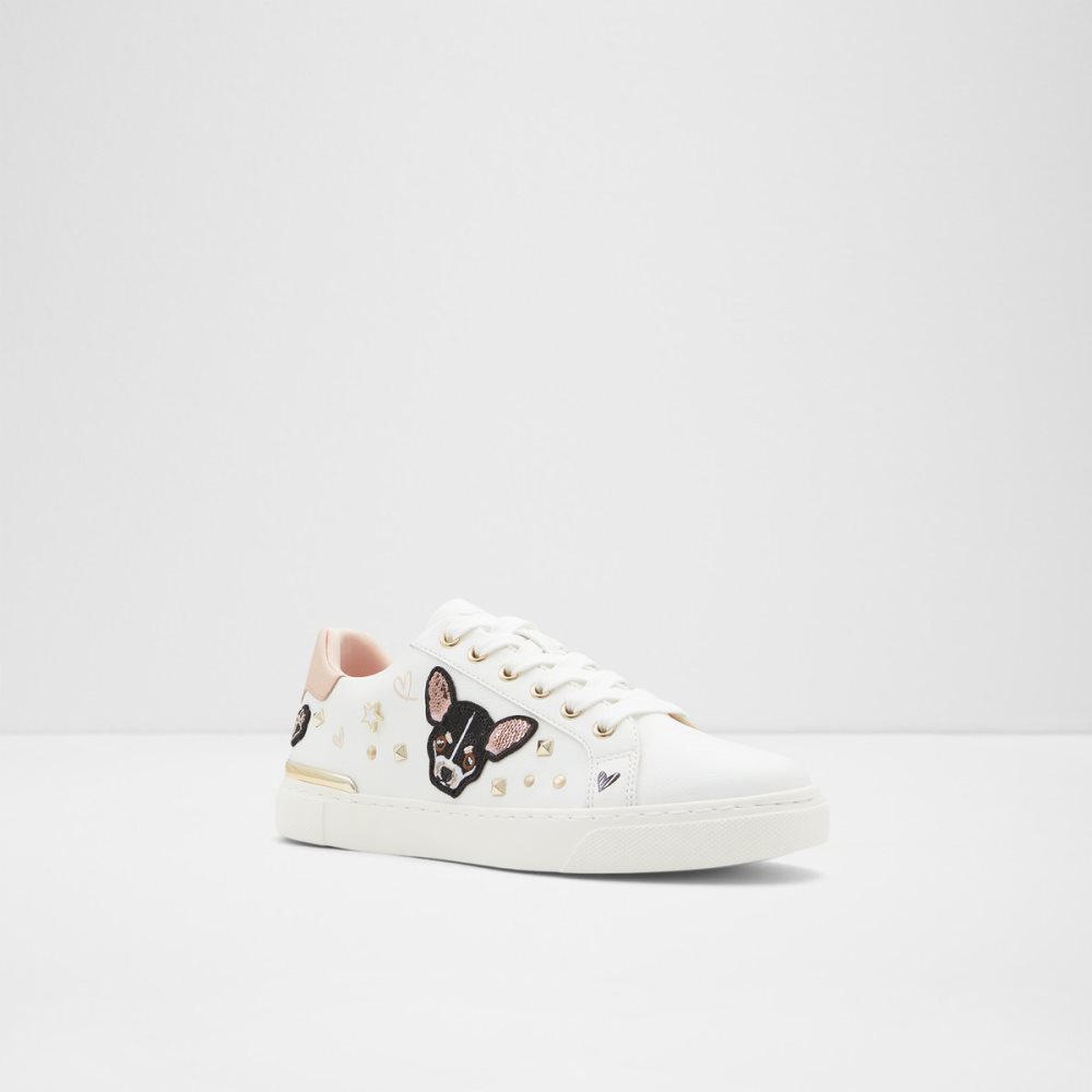 Baskets Aldo Chicou Low Top - Cup Sole Blanche | BUJTRQ-965