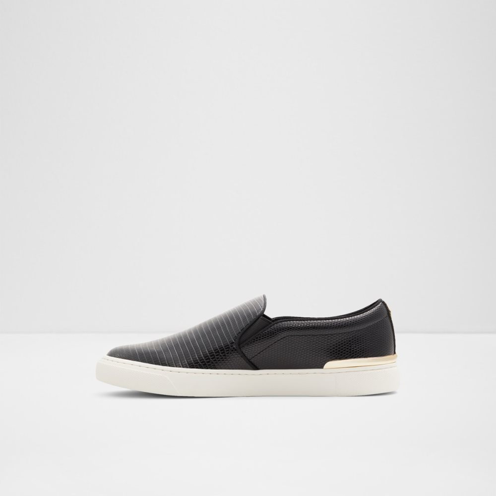 Baskets Aldo Crendann Low Top Noir | LKSCPE-986