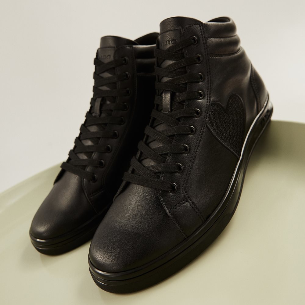 Baskets Aldo Cupido High Top Noir | IAEPOK-395