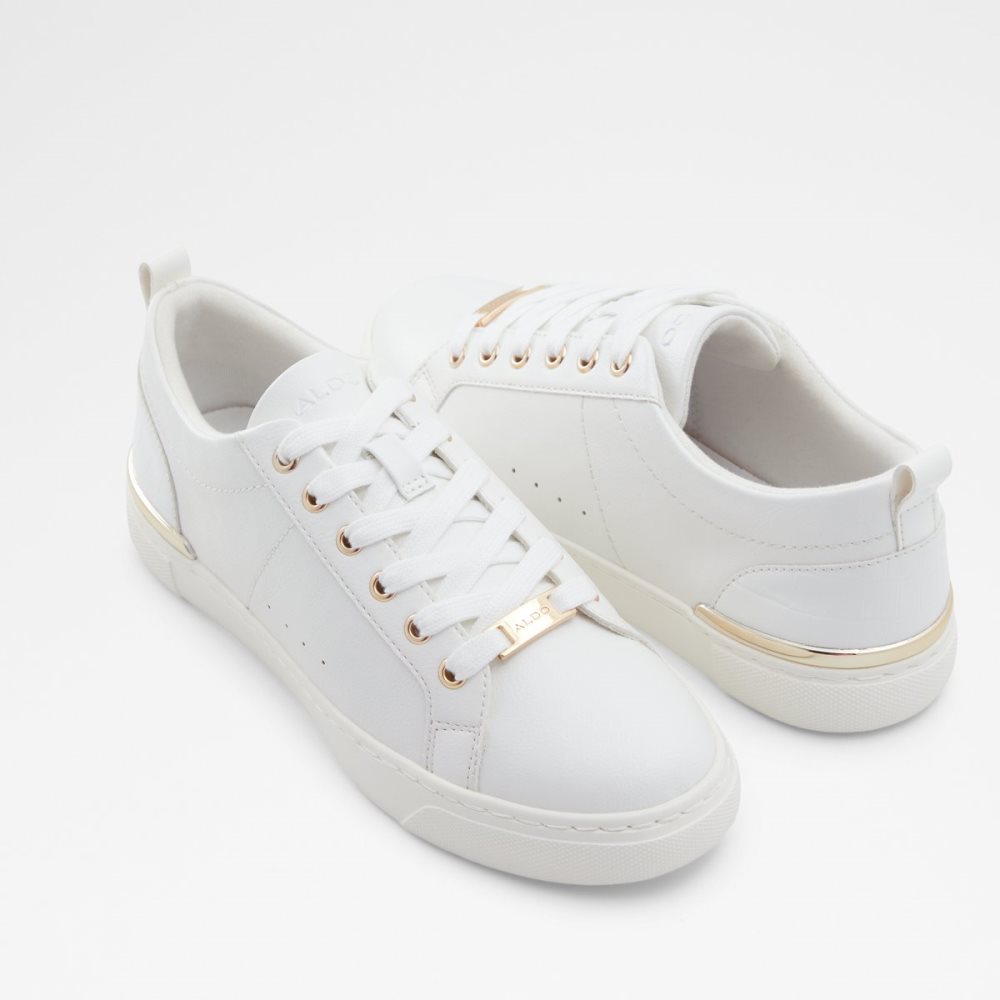 Baskets Aldo Dilathielle Low Top - Cup Sole Blanche | FZIWHS-503