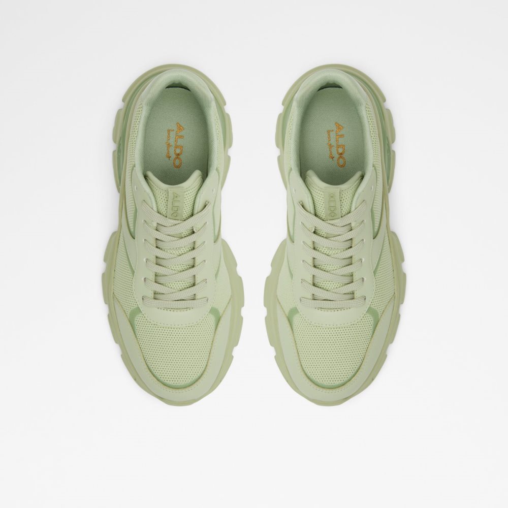 Baskets Aldo Enzia Jogger Sole - Jogger Sole Vert Clair | NMUXFO-456