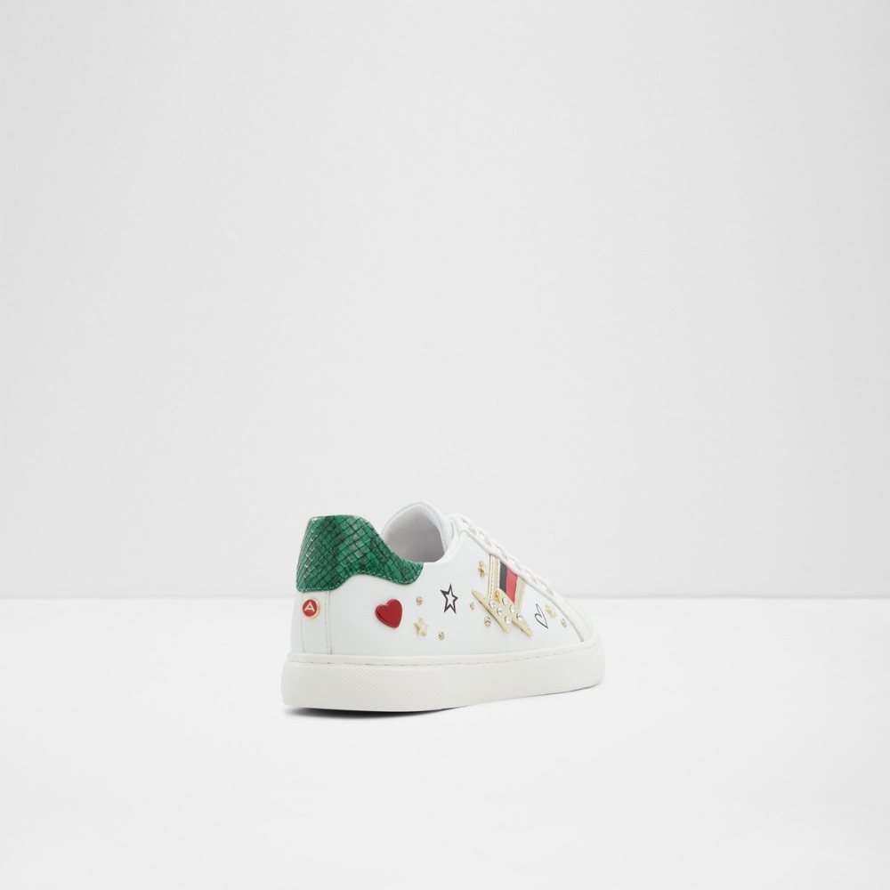 Baskets Aldo Fineday Low Top Blanche | AVMOKB-829