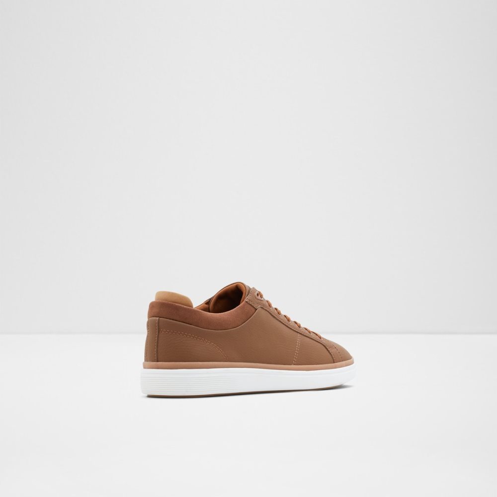 Baskets Aldo Finespec Low Top - Cup Sole Marron | WLOIAB-830