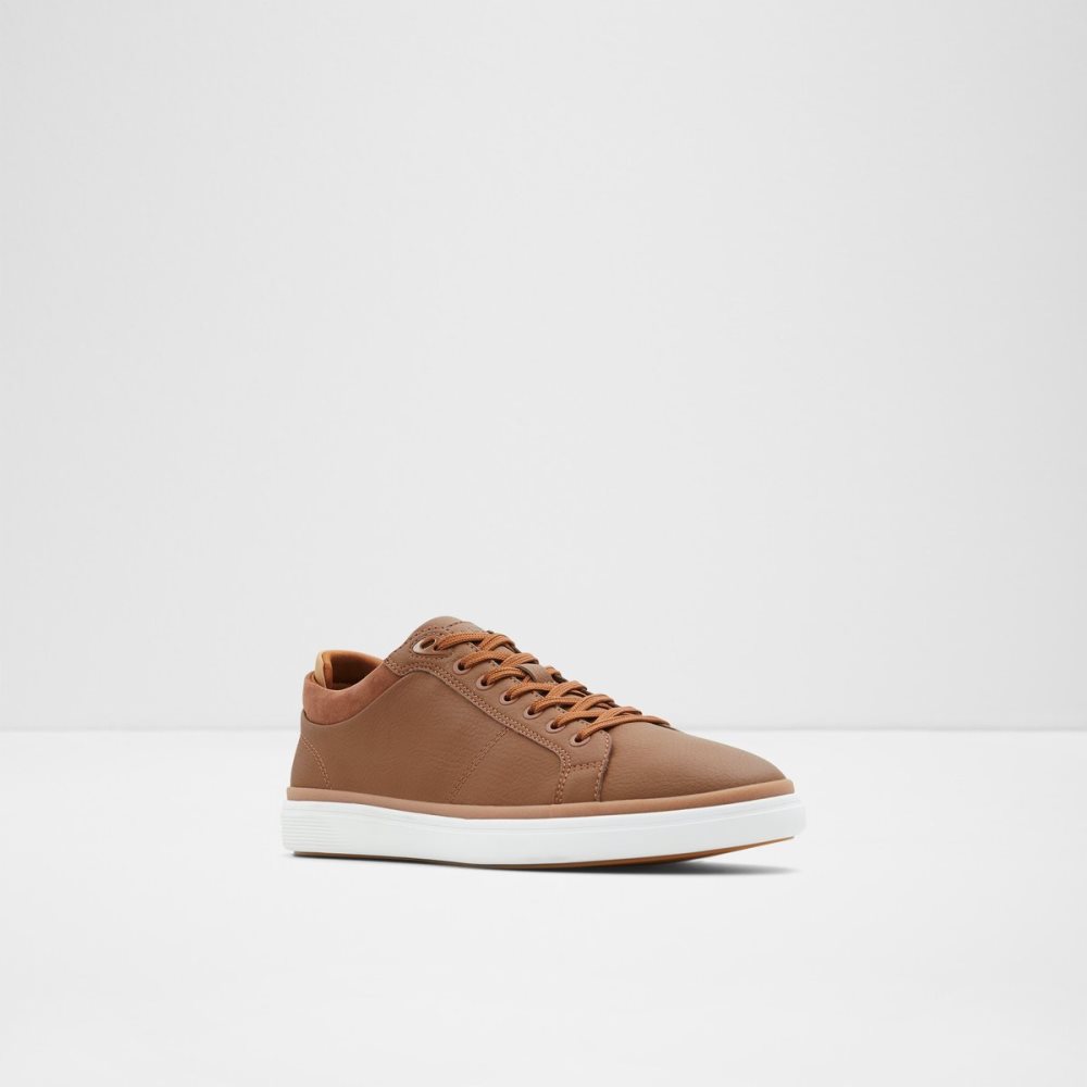 Baskets Aldo Finespec Low Top - Cup Sole Marron | WLOIAB-830