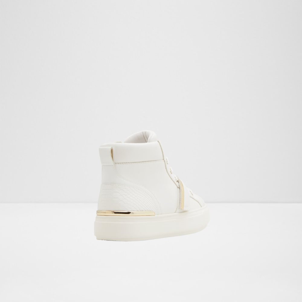 Baskets Aldo Halenna High Top - Cup Sole Blanche | ZSLKEU-320