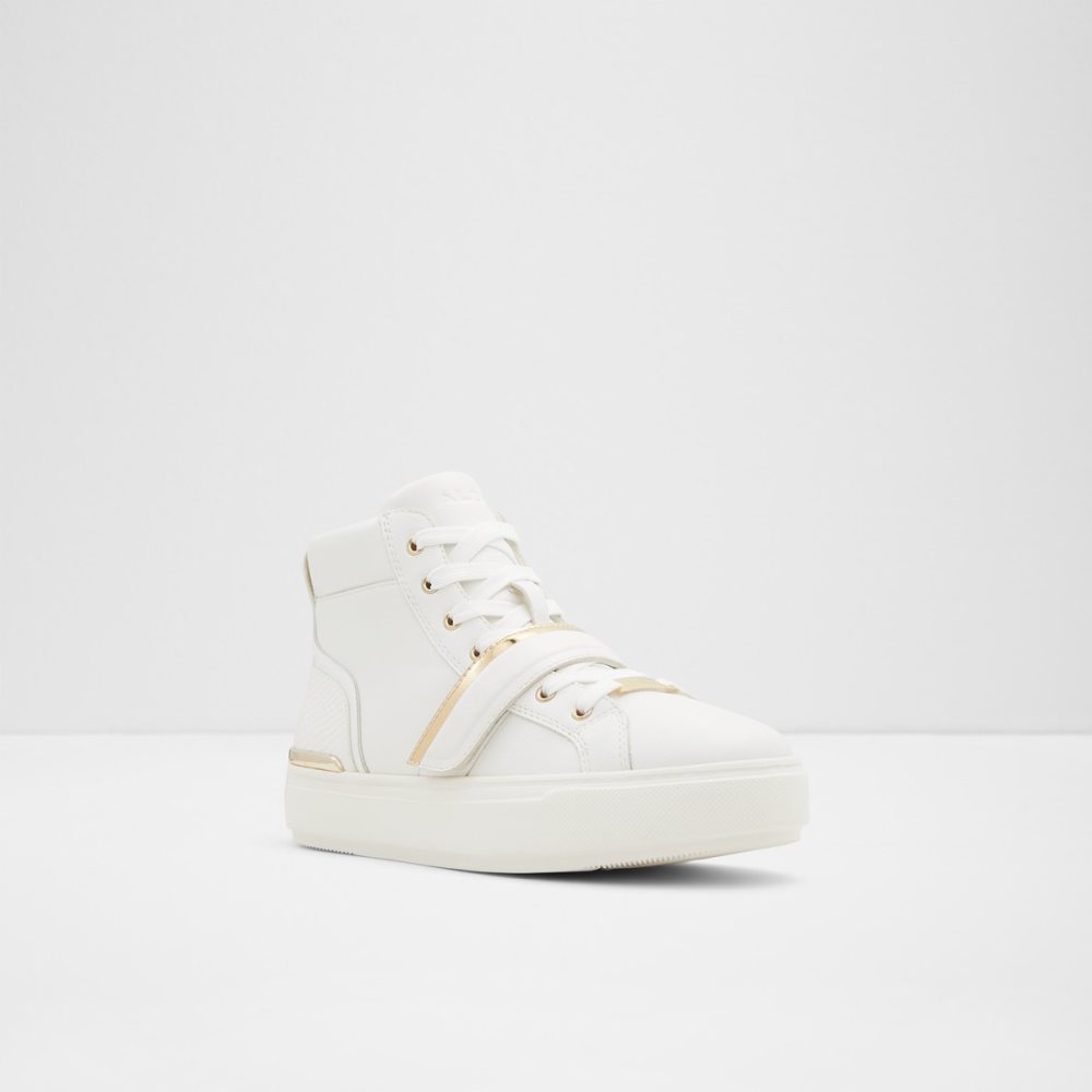 Baskets Aldo Halenna High Top - Cup Sole Blanche | ZSLKEU-320