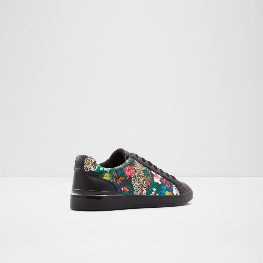 Baskets Aldo Karloz Low Top Noir Multicolore | NJZWIS-879