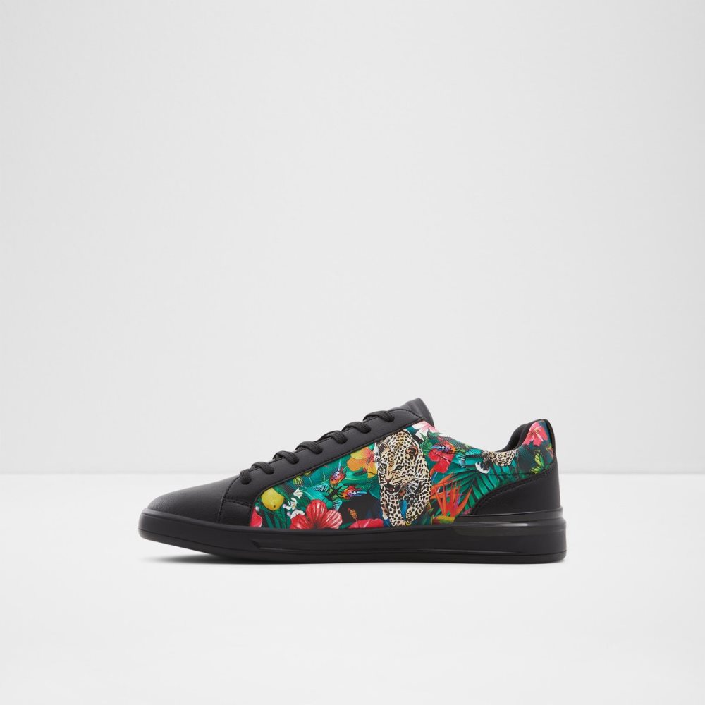 Baskets Aldo Karloz Low Top Noir Multicolore | NJZWIS-879