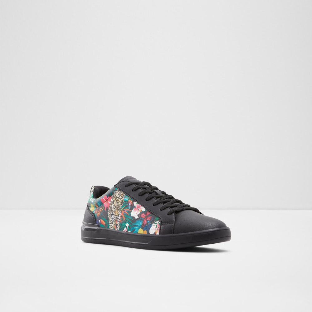 Baskets Aldo Karloz Low Top Noir Multicolore | NJZWIS-879