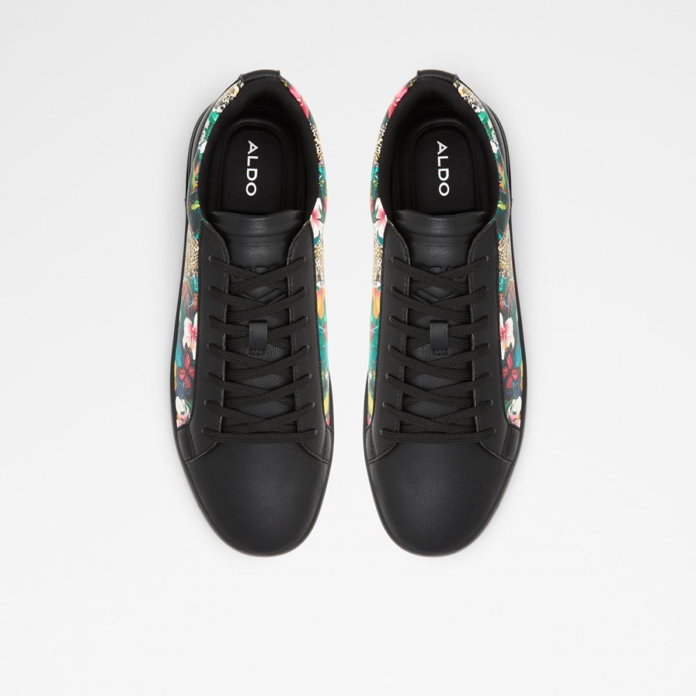 Baskets Aldo Karloz Low Top Noir Multicolore | NJZWIS-879