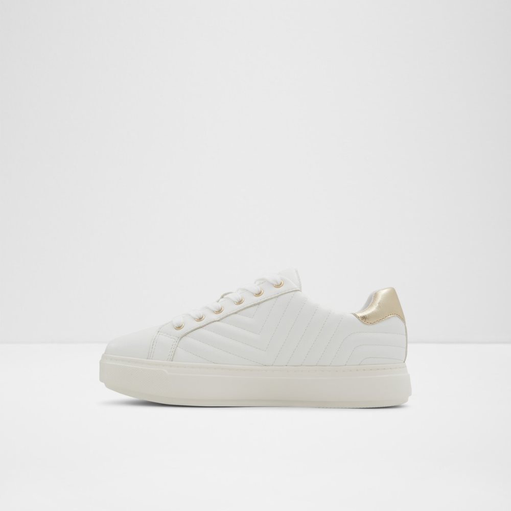 Baskets Aldo Lovenow Low Top - Cup Sole Doré Multicolore | XAFCMI-081