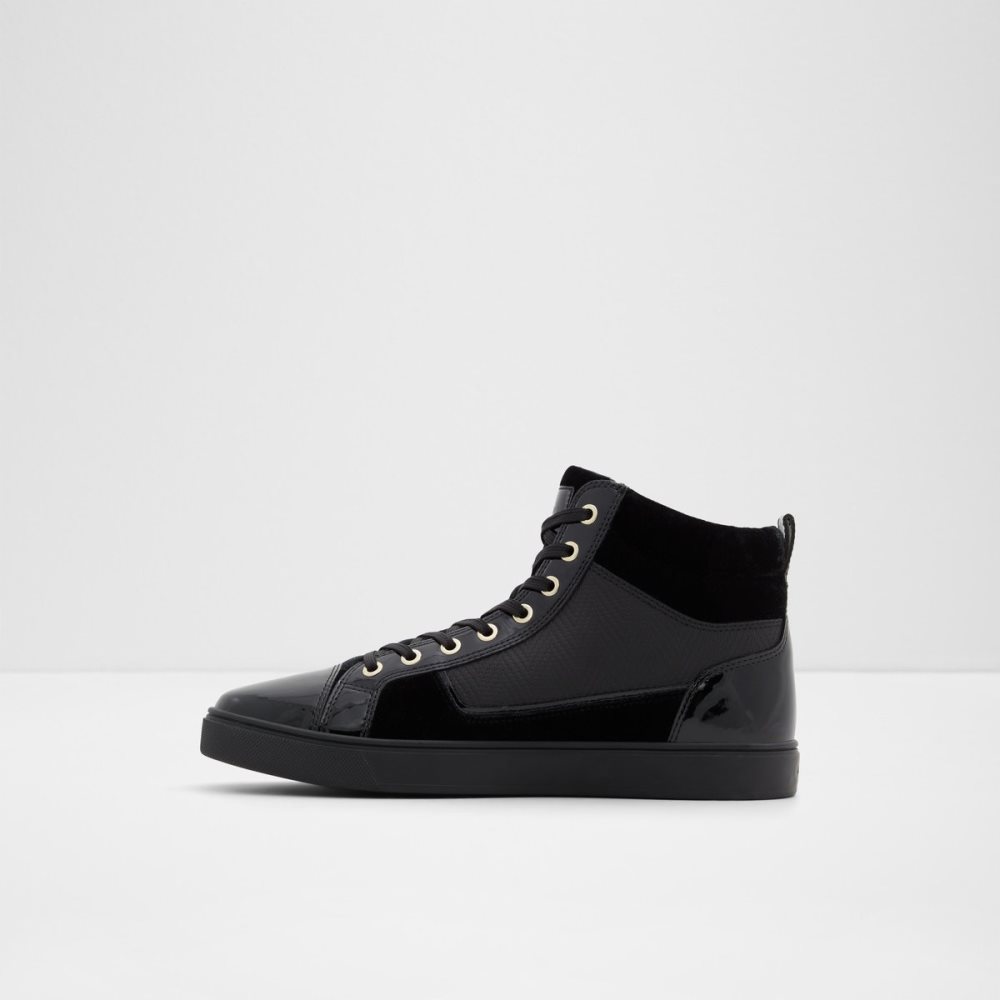 Baskets Aldo Popstar High Top - Cup Sole Noir | DJYQFW-085