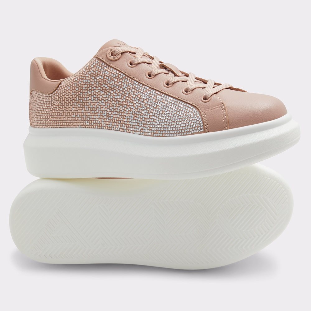 Baskets Aldo Reia Low Top - Beige | DVGTHO-075