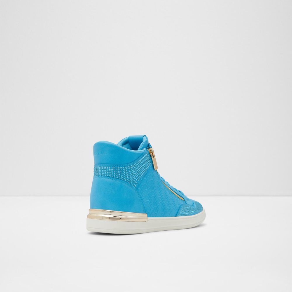 Baskets Aldo Sauerbergg High Top Bleu Clair | MBYCEU-078