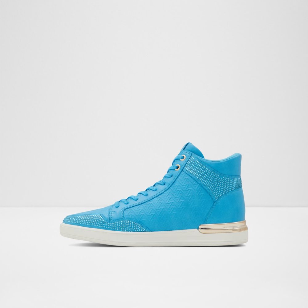 Baskets Aldo Sauerbergg High Top Bleu Clair | MBYCEU-078