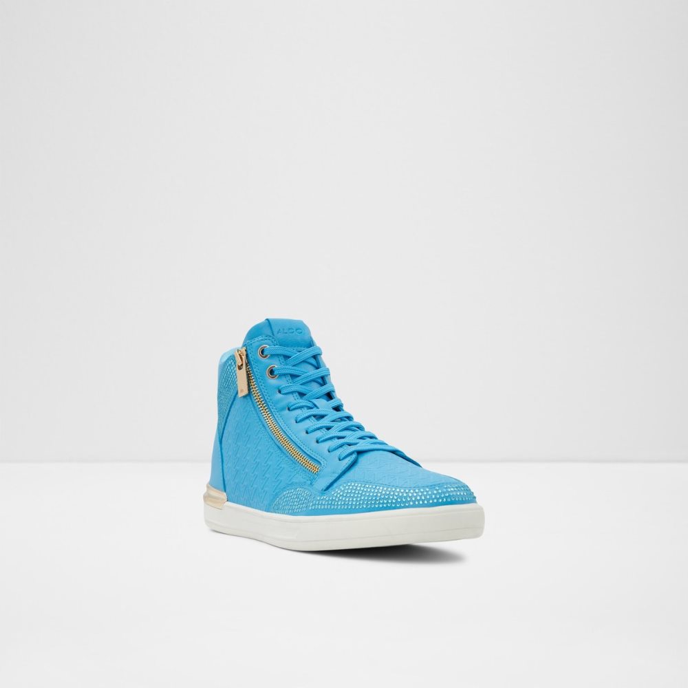 Baskets Aldo Sauerbergg High Top Bleu Clair | MBYCEU-078