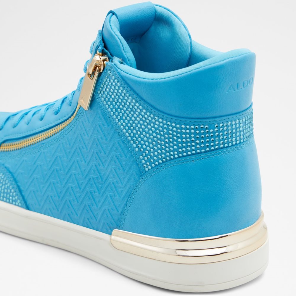 Baskets Aldo Sauerbergg High Top Bleu Clair | MBYCEU-078