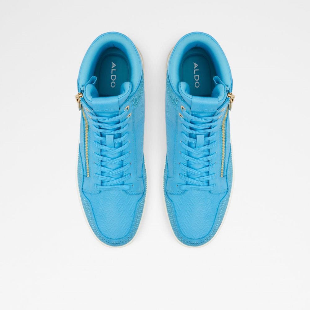 Baskets Aldo Sauerbergg High Top Bleu Clair | MBYCEU-078