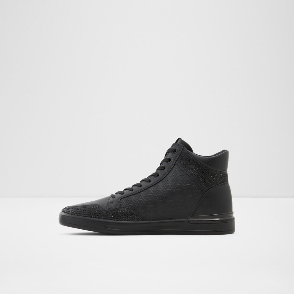 Baskets Aldo Sauerbergg High Top - Cup Sole Noir | RACSPY-124