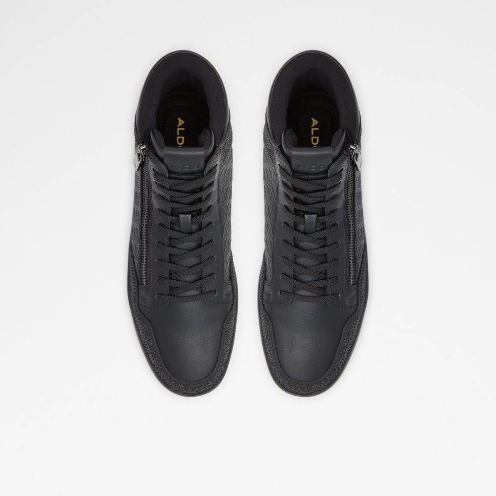 Baskets Aldo Sauerbergg High Top - Cup Sole Noir | RACSPY-124