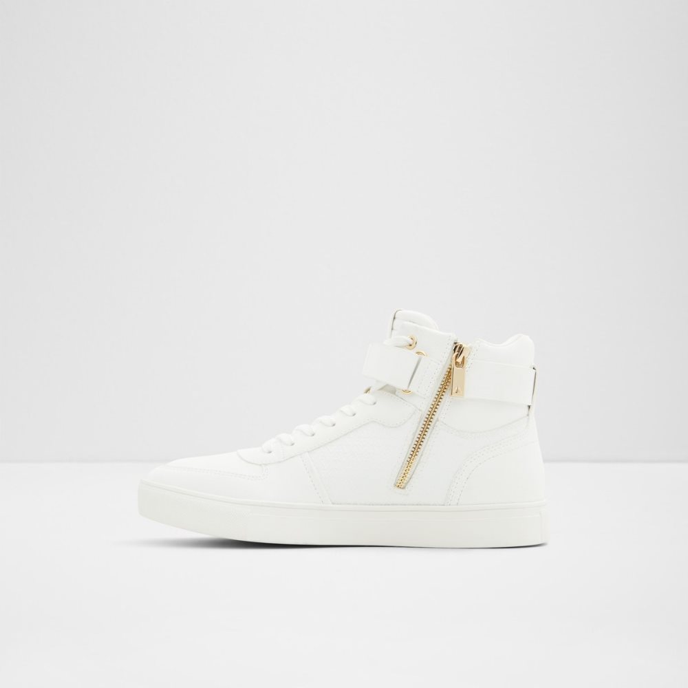 Baskets Aldo Sethen High Top - Cup Sole Blanche | NQZFDG-094