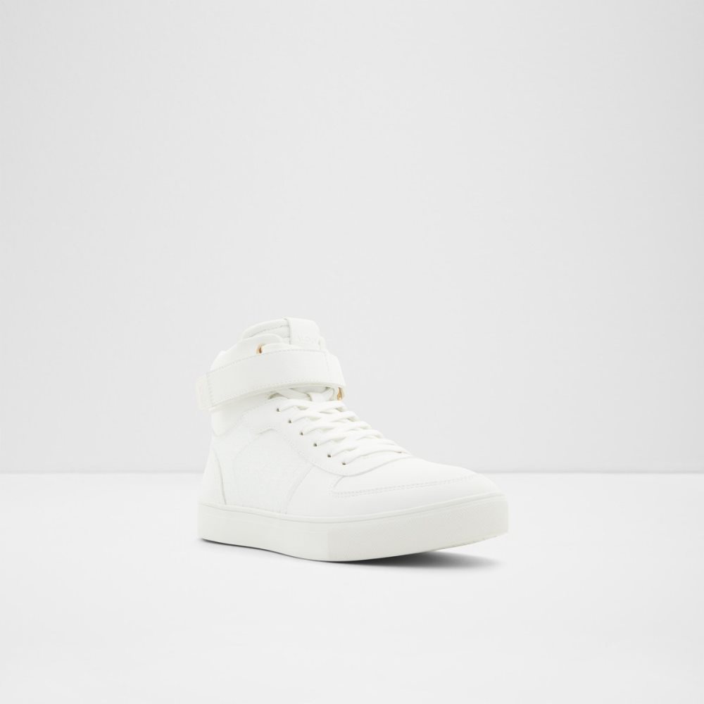 Baskets Aldo Sethen High Top - Cup Sole Blanche | NQZFDG-094