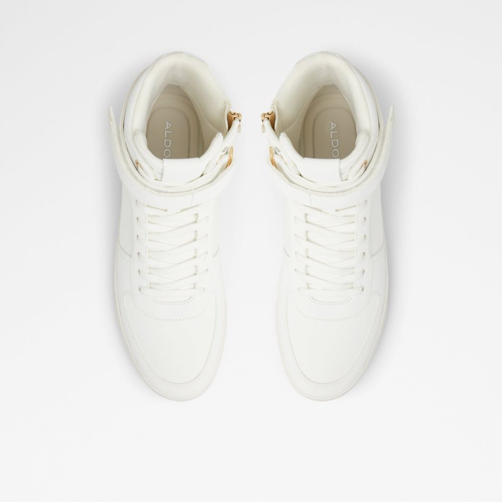 Baskets Aldo Sethen High Top - Cup Sole Blanche | NQZFDG-094