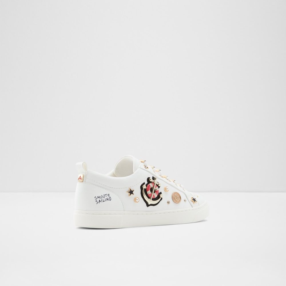 Baskets Aldo Talaeraen Low Top Blanche | MUOJWB-162