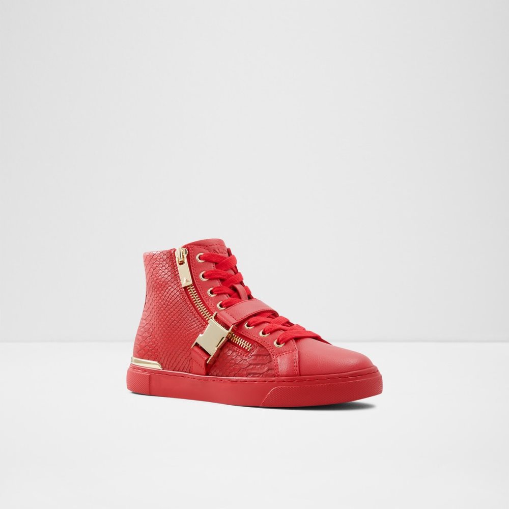 Baskets Aldo Tiagatori High Top - Cup Sole Rouge | SBWEZL-923