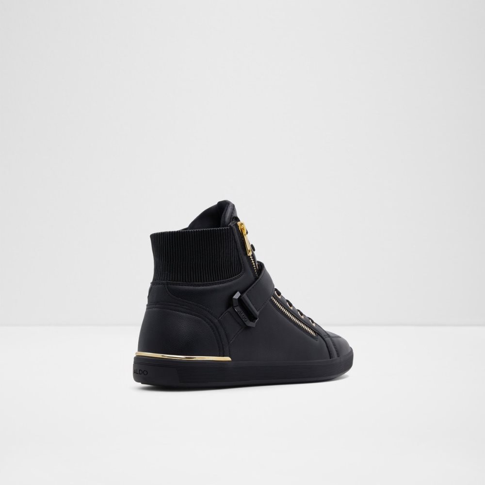 Baskets Aldo Yohji High Top Noir | UAYMTB-089