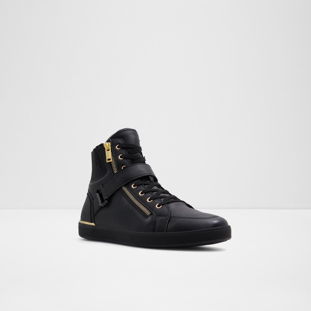 Baskets Aldo Yohji High Top Noir | UAYMTB-089